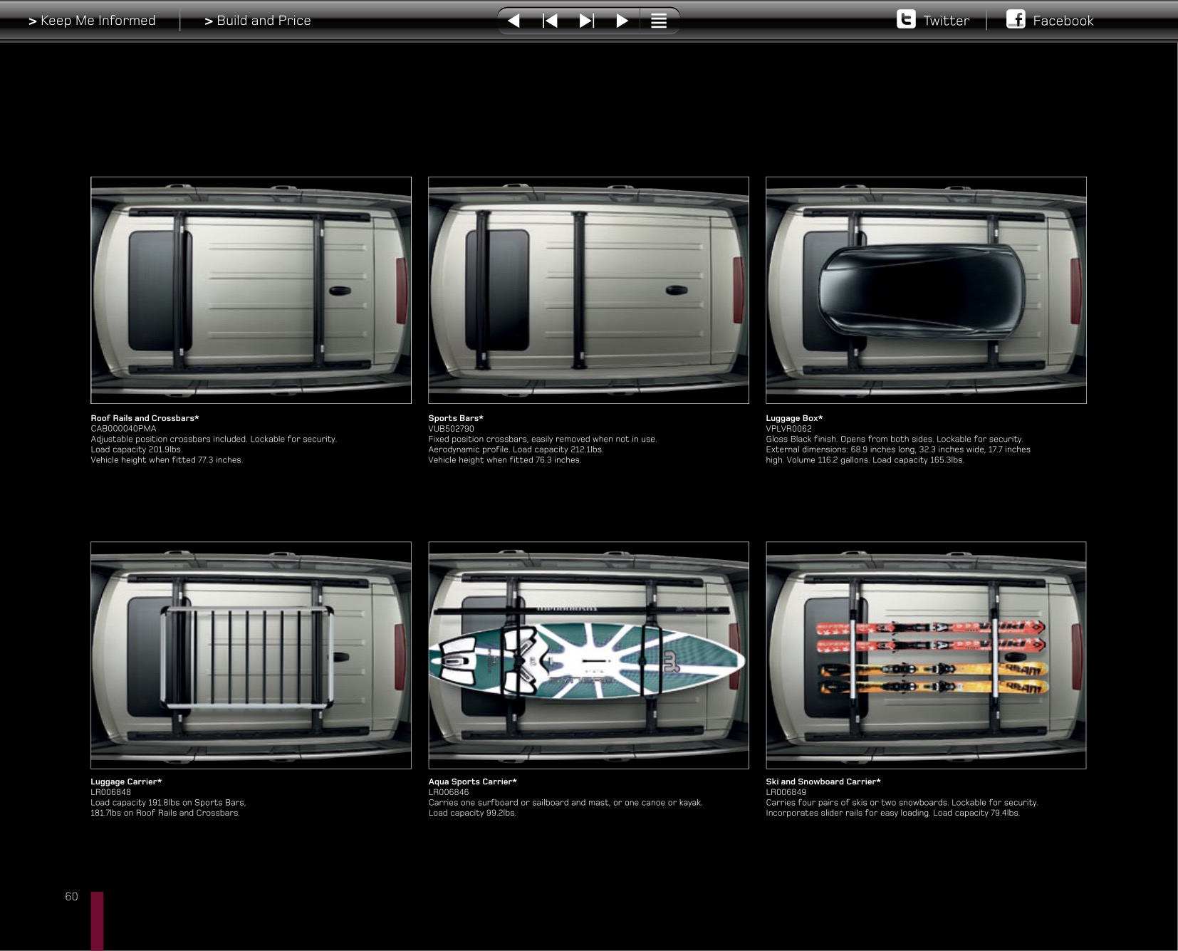 2012 Range Rover Brochure Page 29